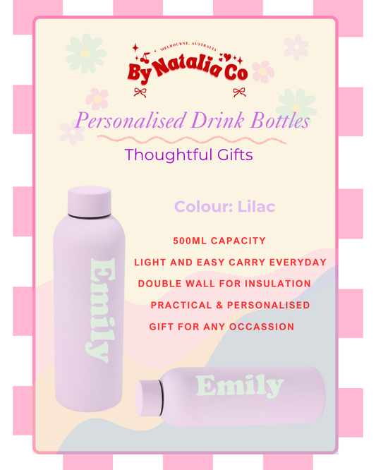 Personalised Water Bottles Made in Melbourne