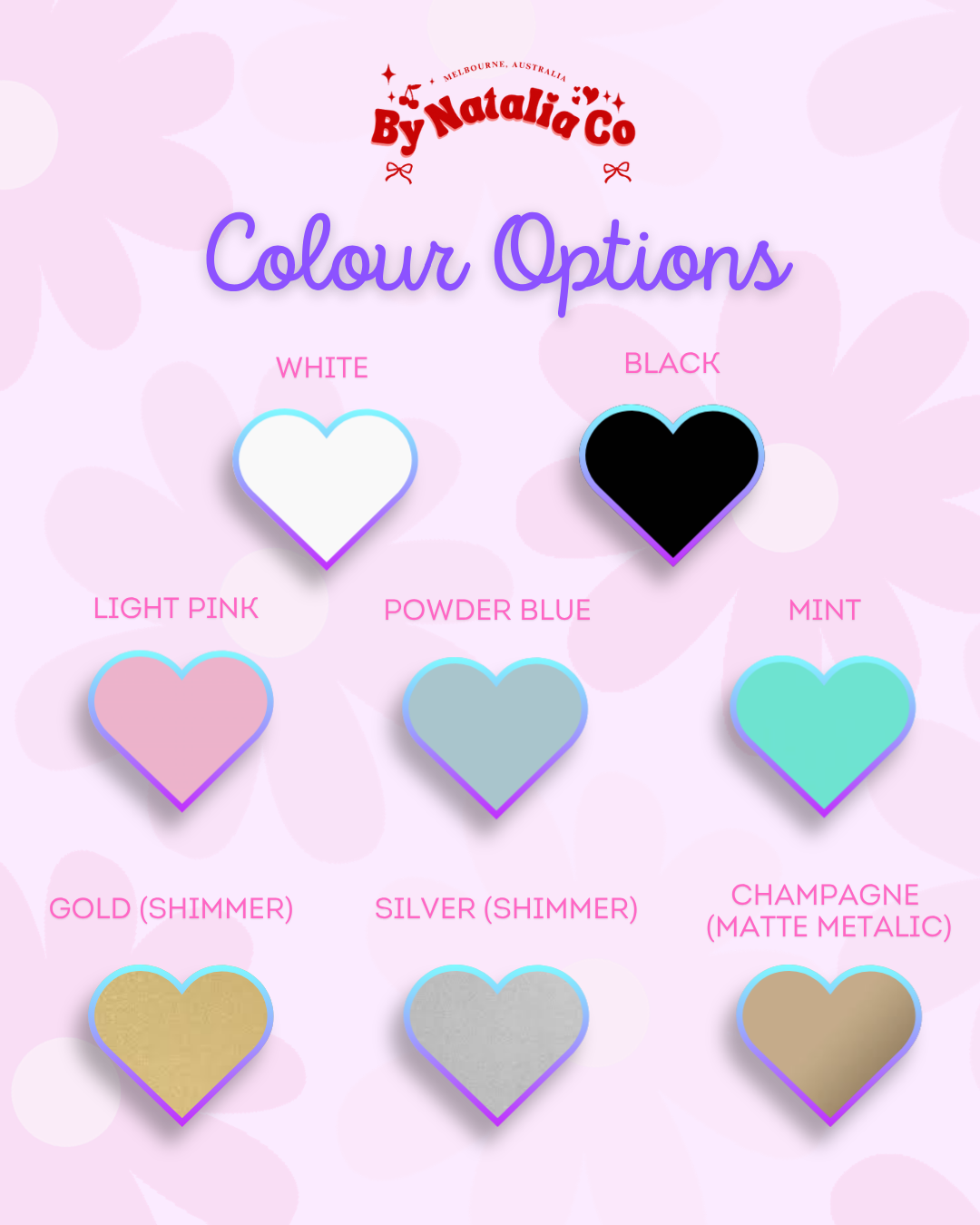Personalised Gifts Ideas | Drink Bottle Pretty Pastel Colours