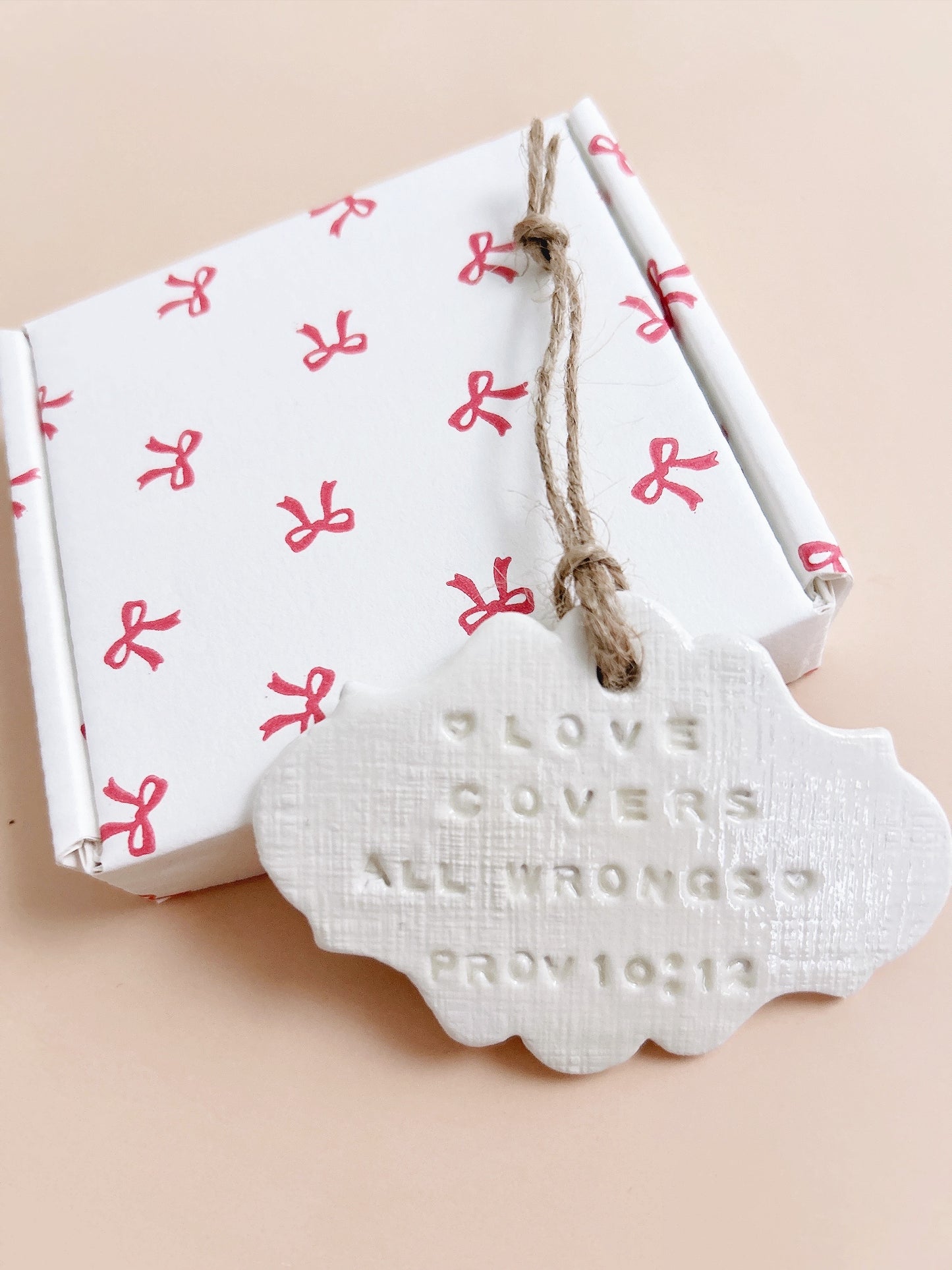 Love Covers All Wrong | Handmade Christian Gift | Scripture Decor | Comes in Gift Box