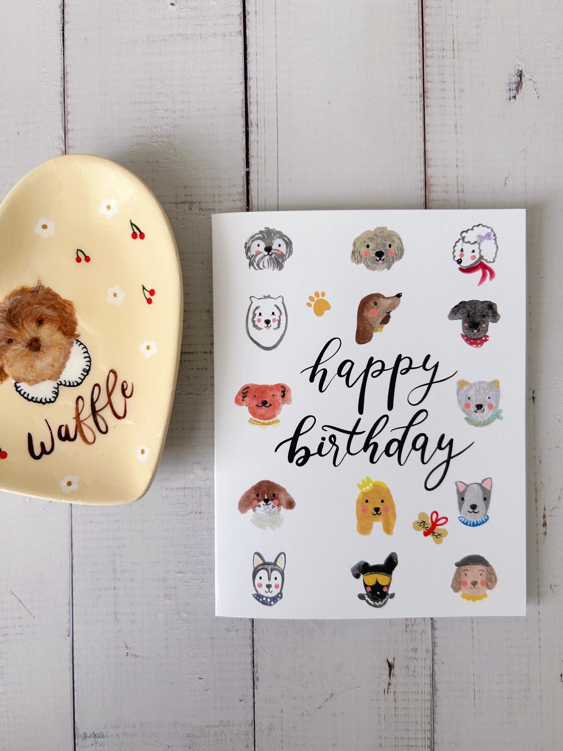 Birthday card for dog lover