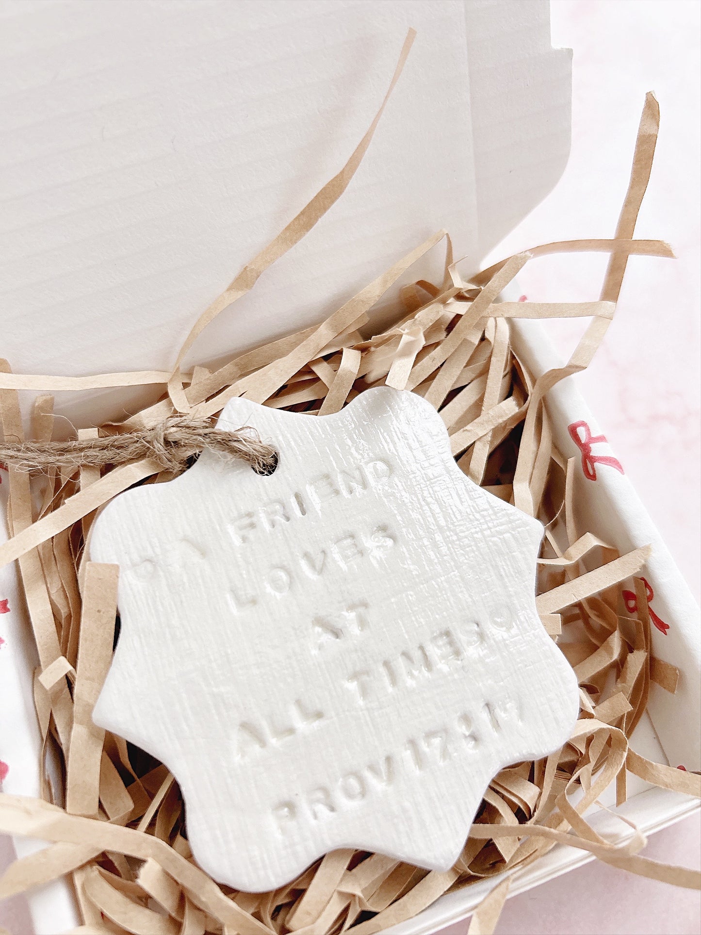 A Friend Loves at All Times | Friendship Gift | Christian BFF Gift