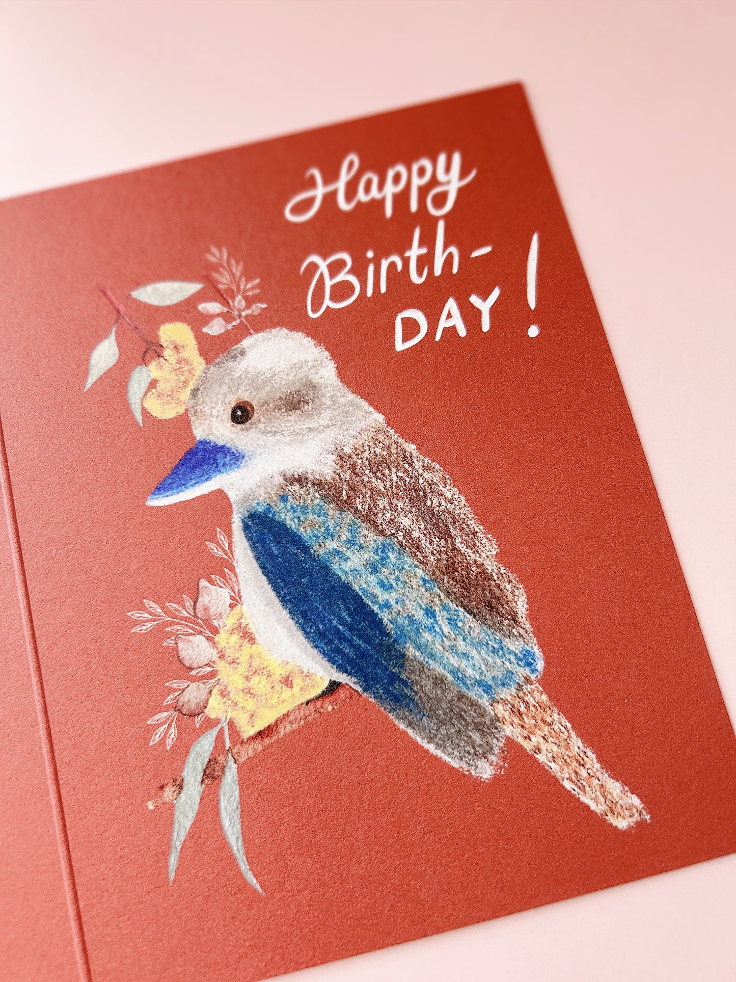 Kookaburra Happy Birthday Greeting Card Aussie Charm