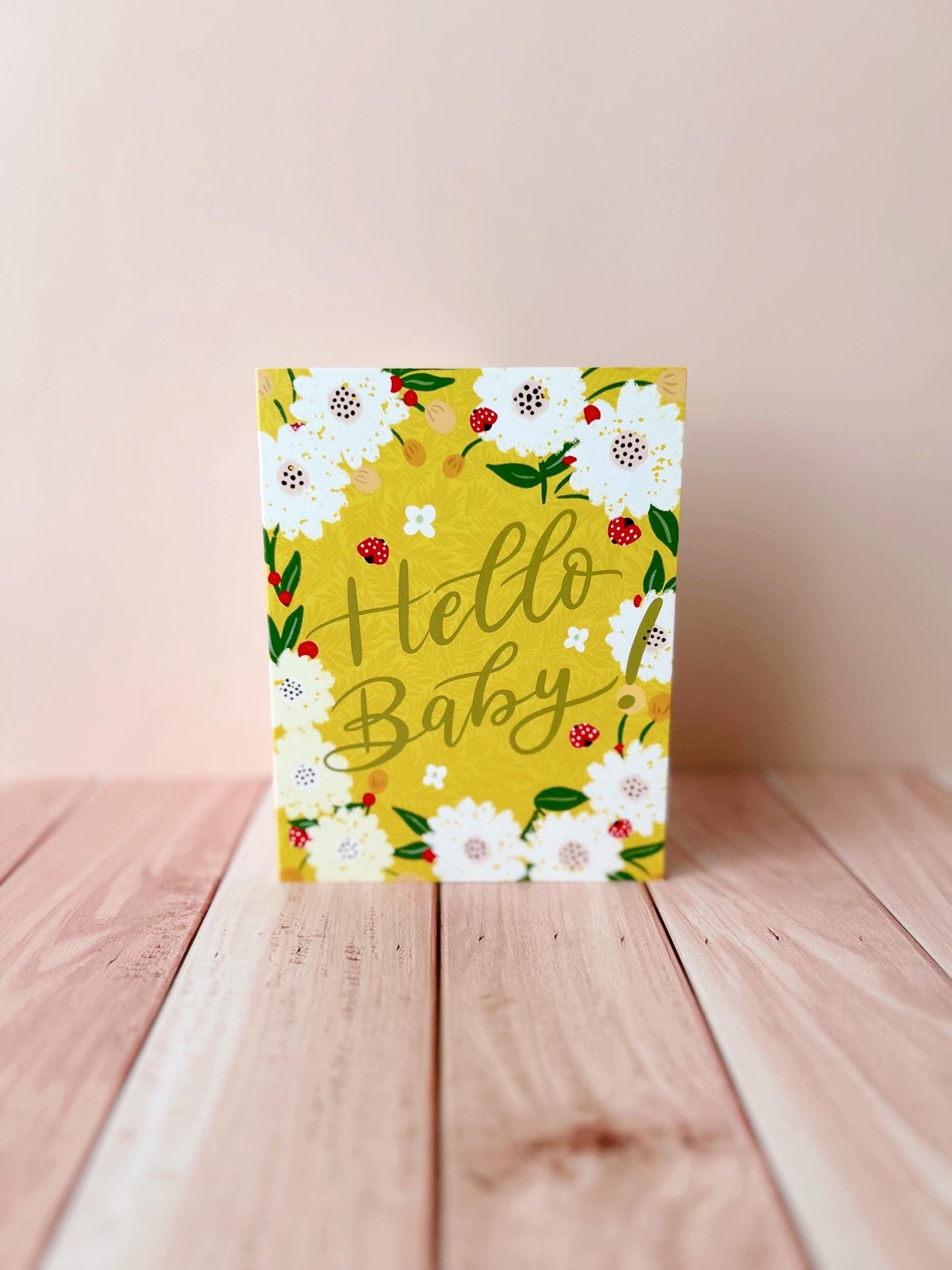 New Baby Card for Unisex, for both baby boy and baby girl