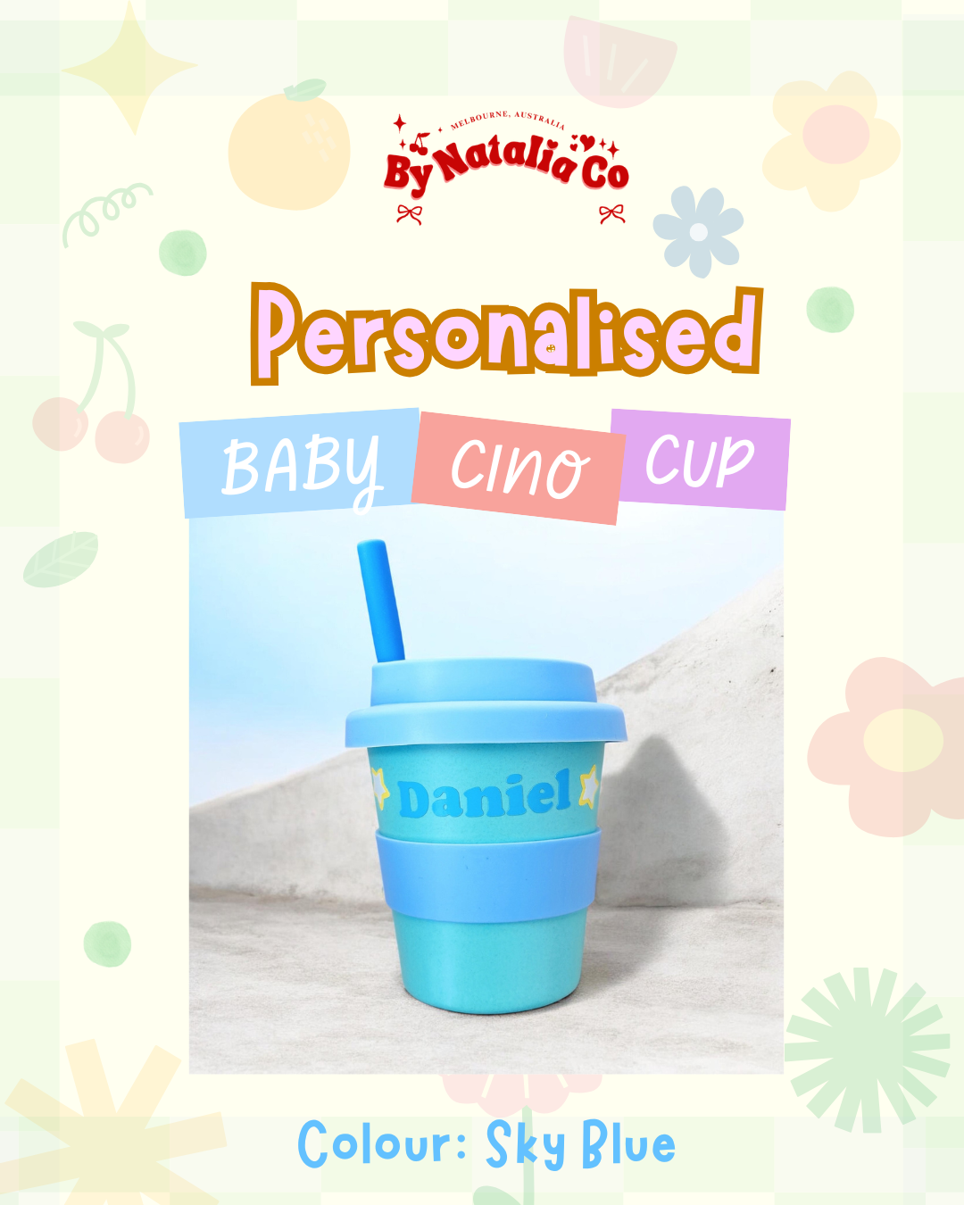 Personalised Babycino Cup | BPA Free Toddler Babycino Cup