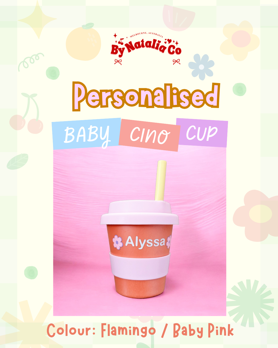 Personalised Babycino Cup | BPA Free Toddler Babycino Cup
